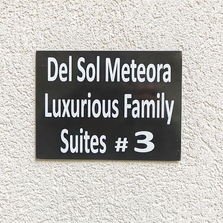Del Sol #3 Meteora Luxurious Family Suites Каламбака Екстер'єр фото